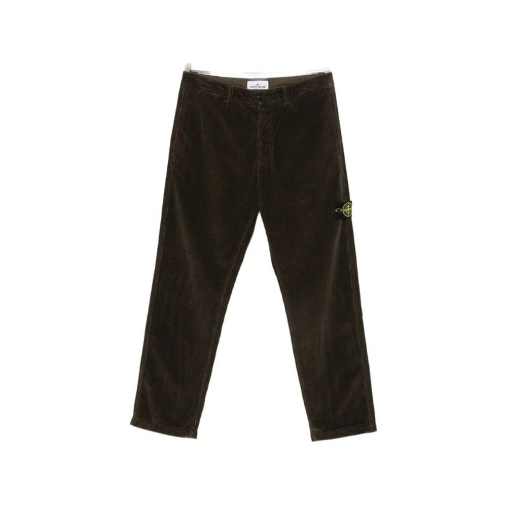 Stone Island Brown Trousers Men